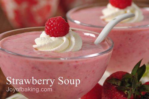 Strawberry Soup Recipe