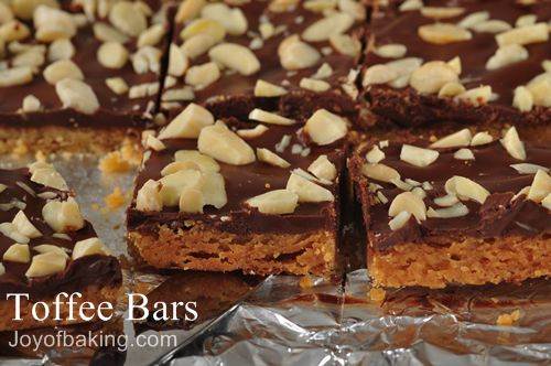 Toffee squares recipes