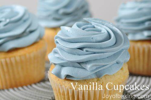 Vanilla Cupcakes Recipe