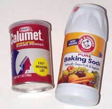 Baking Powder and Baking Soda