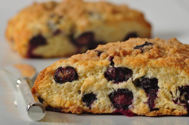 Blueberry Streusel Scones *Video Recipe*