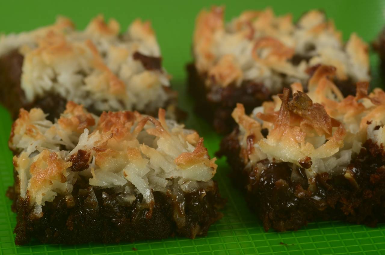Coconut Macaroon Brownies Recipe *Video Recipe*