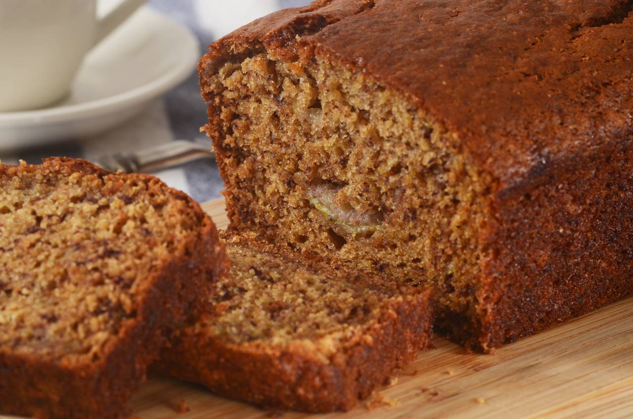 Low-Fat Banana Bread - Joyofbaking.com *Video Recipe*