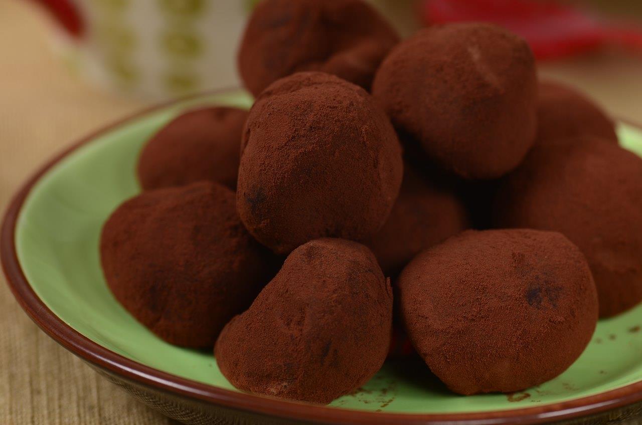 Milk shop chocolate truffles