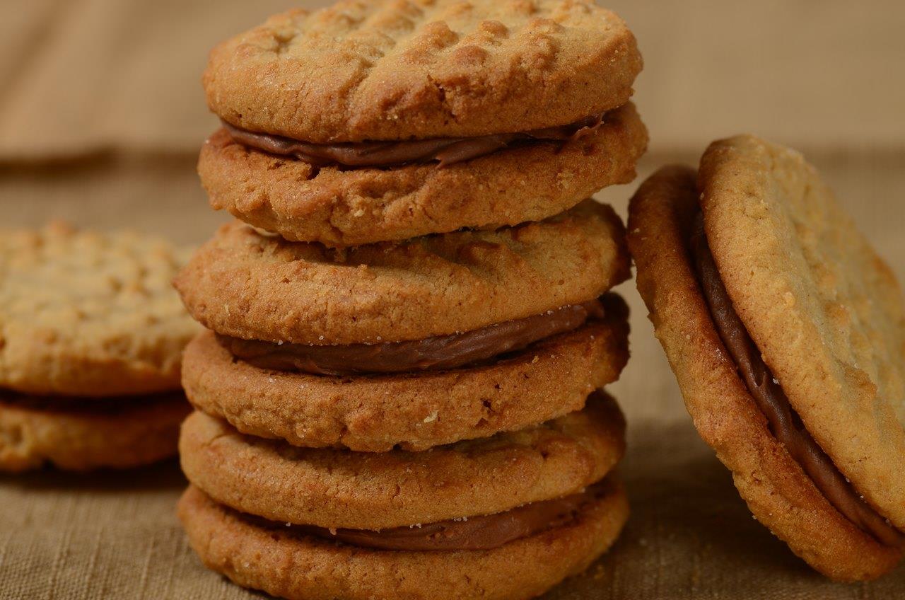 Peanut Butter Sandwich Cookies *Video Recipe*