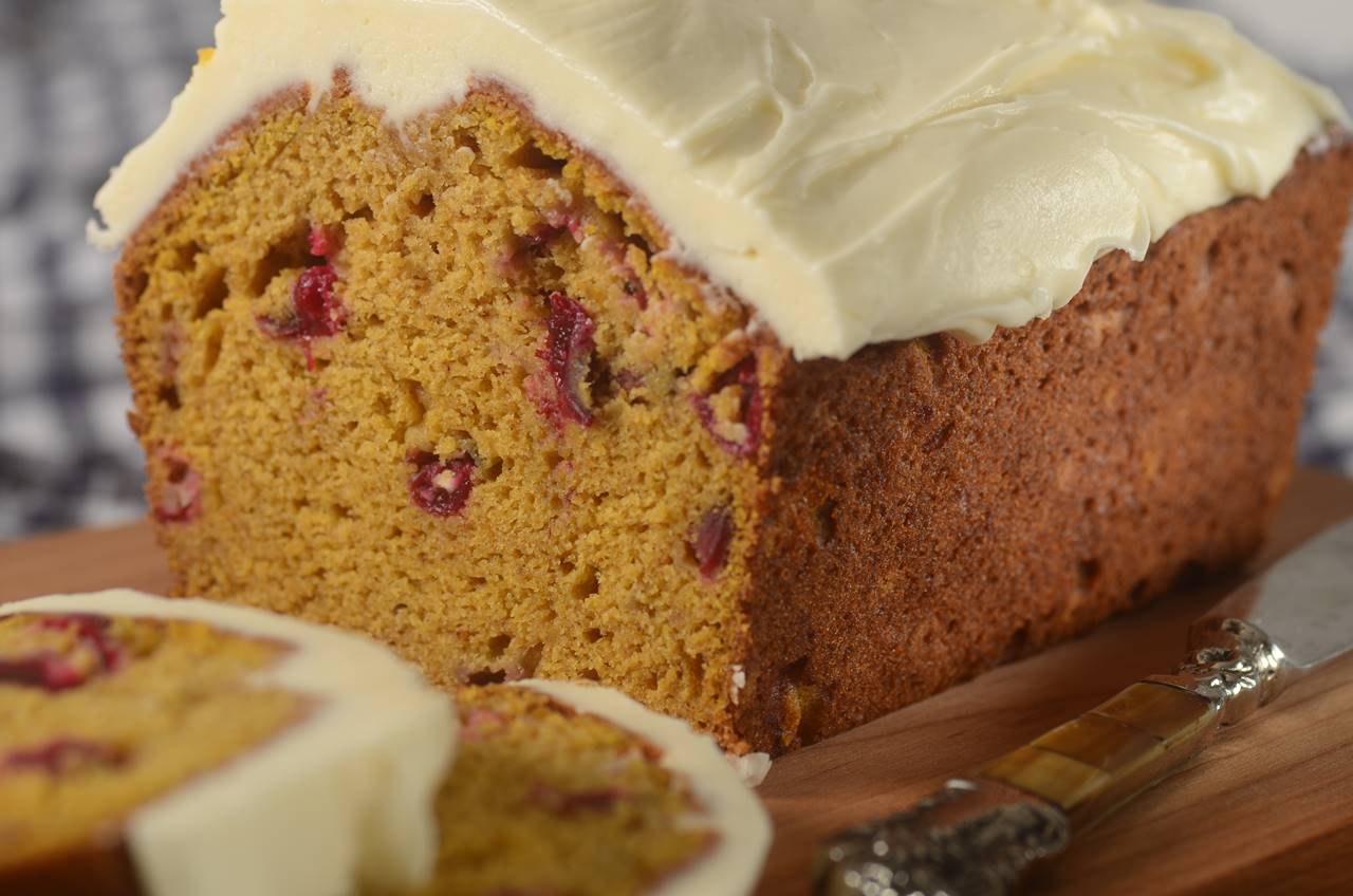 Pumpkin Cranberry Bread *Video Recipe*