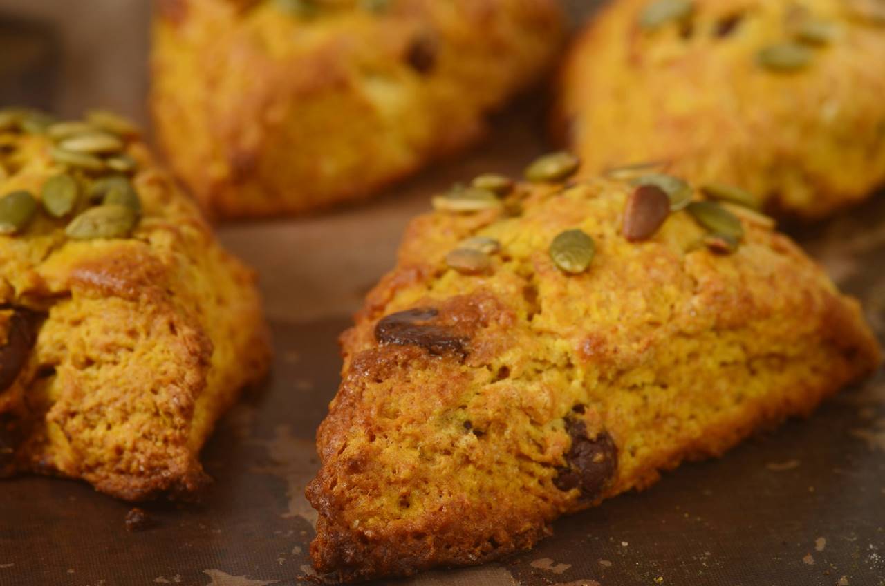 Pumpkin Scones Recipe. 