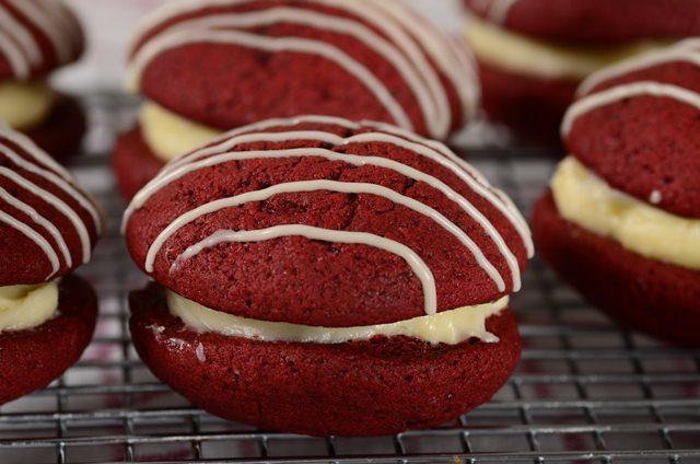 Cousin Johnnie's Red Velvet Whoopie Pie | Paula Deen