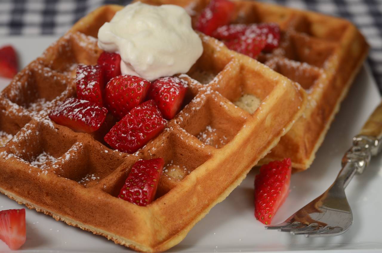 Yeast Waffles *Video Recipe*