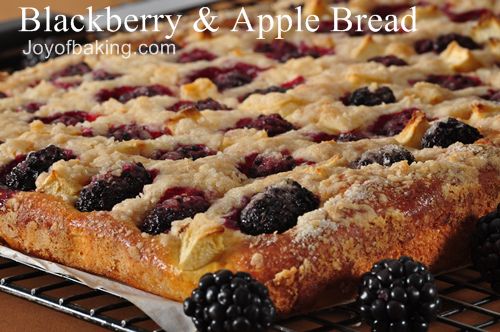 Blackberry Apple Bread