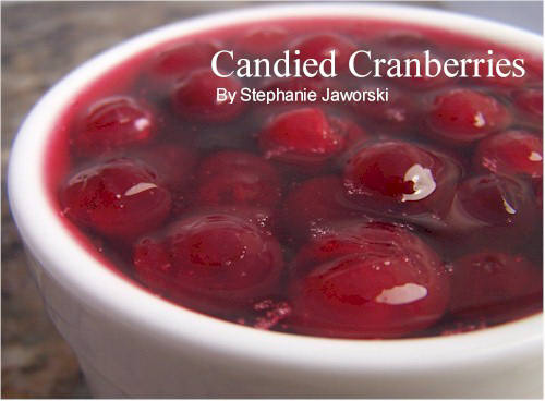 Candied Cranberries Recipe