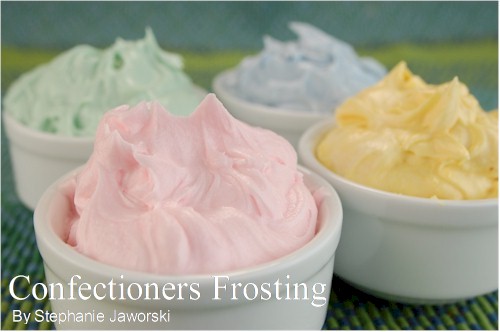 Confectioners Frosting Recipe