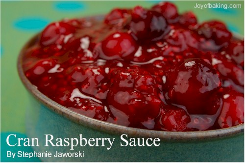 Cran-Raspberry Sauce Recipe