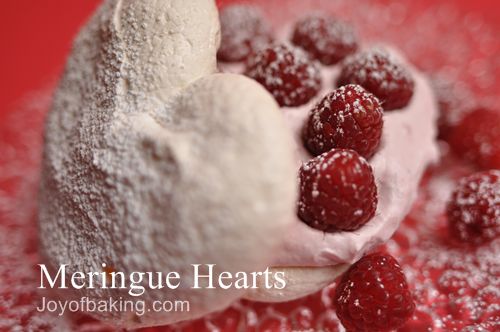 Meringue Hearts Recipe