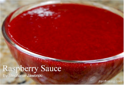 Raspberry Sauce (Puree) Recipe