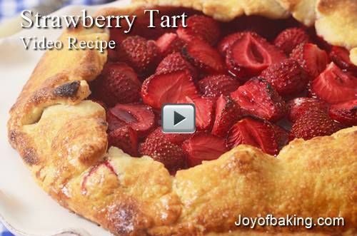 Strawberry Tart Video Recipe - Joyofbaking.com