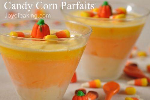 Candy Corn Parfaits Recipe