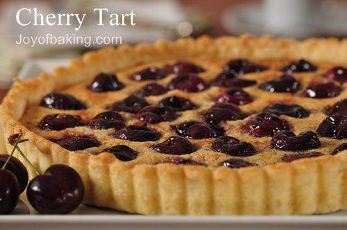 Cherry Tart Recipe Joyofbaking Com Tested Recipe