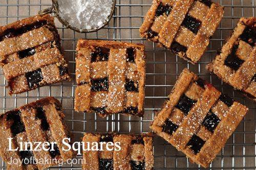 Linzer Squares Recipe