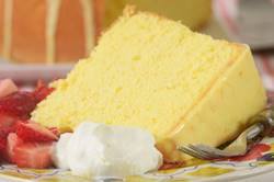 Orange chiffon cake